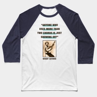 Woody Guthrie Baseball T-Shirt